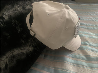 Sombrero de Moda para Mujer con Rhinestones Brillantes - Image 3