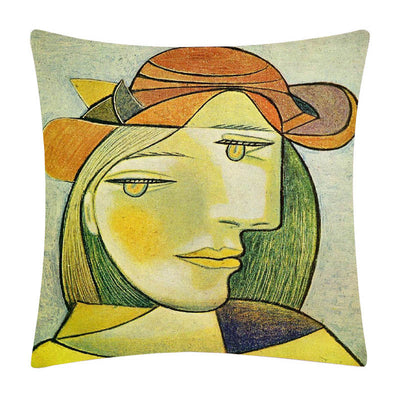 Funda de Almohada con Diseño Cartoon Pintado - Image 5