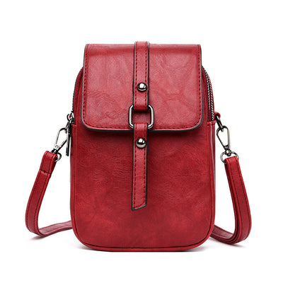 Bolso Bandolera Mini Asimétrico con Compartimento para Teléfono - Image 5