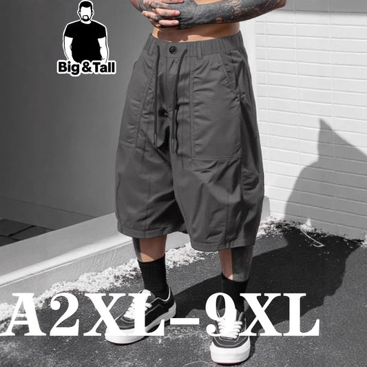 Pantalones Capri de Trabajo Casual Trendy para Hombre Talla Grande
