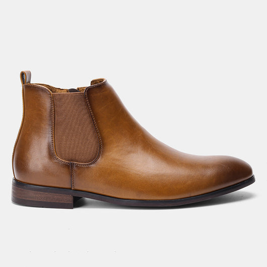 Botas Chelsea Talla Grande para Hombre - Diseño Clásico en Madera Natural - Image 30
