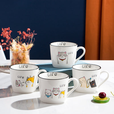 Taza de Cerámica Astronauta Espacial - Diseño Cartoon Planeta - Image 3