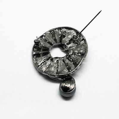 Broche de Perla de Cristal Negro Diamond - Image 11
