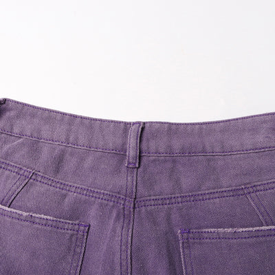 Pantalón Cargo Recto de Cintura Alta para Mujer - Image 9
