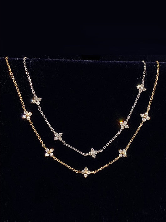 Pulsera de Plata 925 Chapada en Oro 18K con Circonitas para Mujer - Image 9