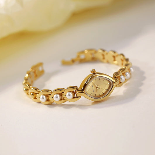 Reloj Elegante para Mujer con Perlas Simuladas - Diseño Lujo Clásico - Image 23
