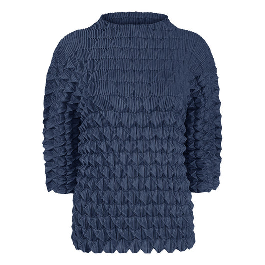 Blusa Plisada Artesanal para Mujer en Colores Sólidos - Image 15