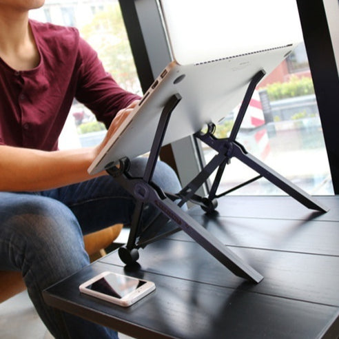Soporte Elevador para Laptop Portátil y Plegable