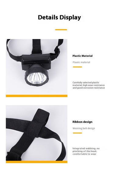 Linterna Frontal LED Recargable Impermeable de Alto Rendimiento - Image 9