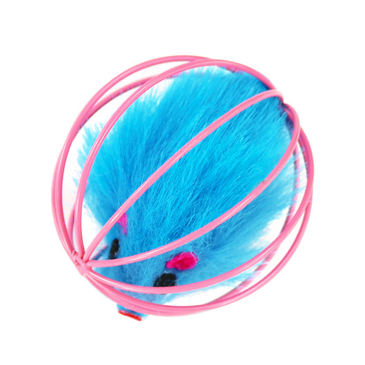 Juguete Interactivo de Jaula para Gatos - Peluche Divertido para Mascotas - Image 4