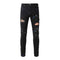 Calça Jeans Masculina Pintada Estilo Urbano