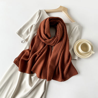 Pañuelo Mujer Algodón y Lino con Diseño Minimalista - Image 11