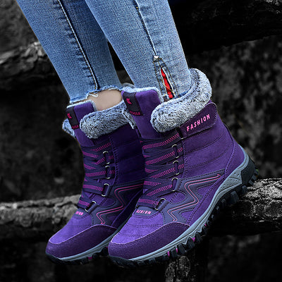 Botas Cálidas Acolchadas de Algodón - Caña Alta - Image 2