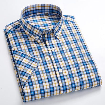 Camisa Casual de Manga Corta para Hombre