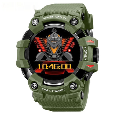 Reloj Inteligente Deportivo Resistente al Agua con Doble Luminosidad para Hombre - Image 7