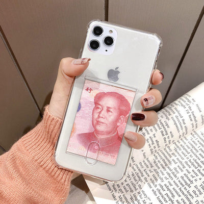 Funda Transparente con Cartera para iPhone - Protección y Estilo - Image 3
