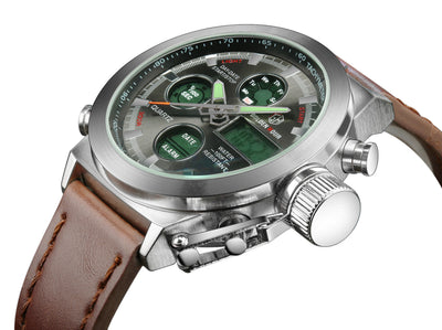 Reloj Deportivo Militar Hombre Lujo - Analógico Digital LED - Image 14