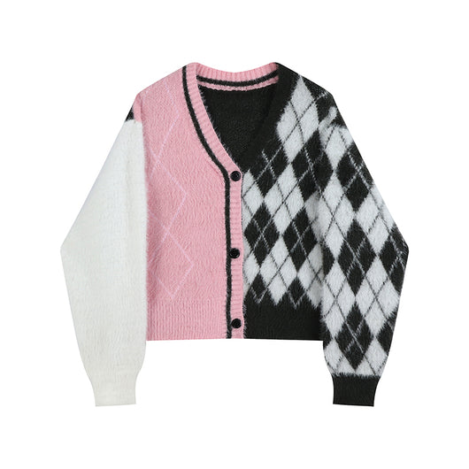 Blusa Escote V Manga Contraste Diseño Exclusivo - Image 7