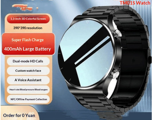 Reloj Inteligente con Llamadas Bluetooth, Monitoreo de Salud y Contador de Pasos - Image 7
