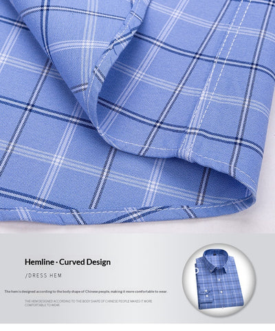 Camisa Oxford Slim Fit a Rayas para Hombre con Bolsillos - Image 20