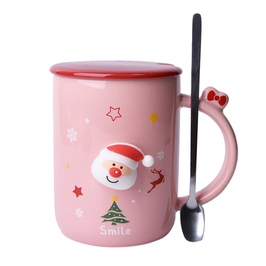 Taza Cerámica Navideña para Niña - Desayuno y Leche - Image 14