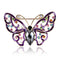 Broche Mariposa de Cristal Hueco