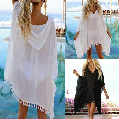 Traje de Baño con Capucha Protector Solar para Playa - Image 5