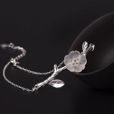 Pulsera de Cristal Ciruela Natural - Energía y Elegancia - Image 4