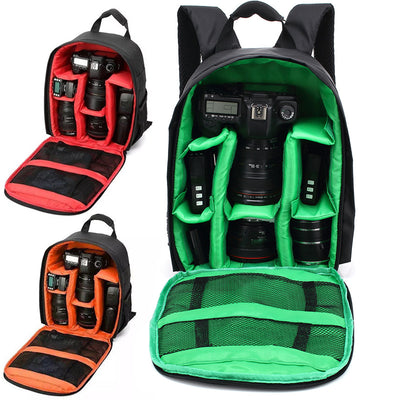 Mochila Profesional para Cámara DSLR - Antirrobo para Fotógrafos