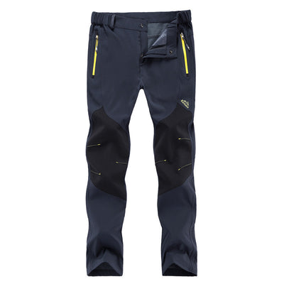Pantalones de Senderismo Talla Grande Elásticos de Secado Rápido - Image 11