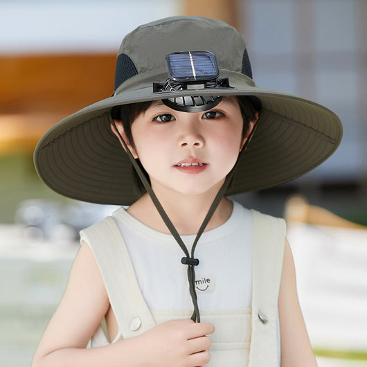 Gorra Ventilador Solar con Potencia de Viento Fuerte Recargable - Image 11