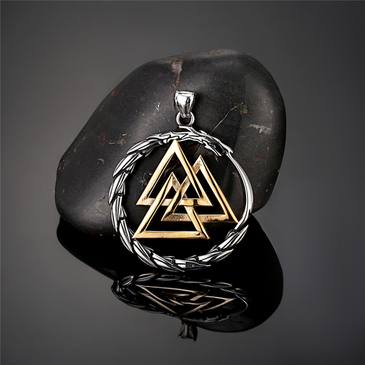Collar Acero Inoxidable Vikingo Dragón Nórdico para Hombre - Image 15