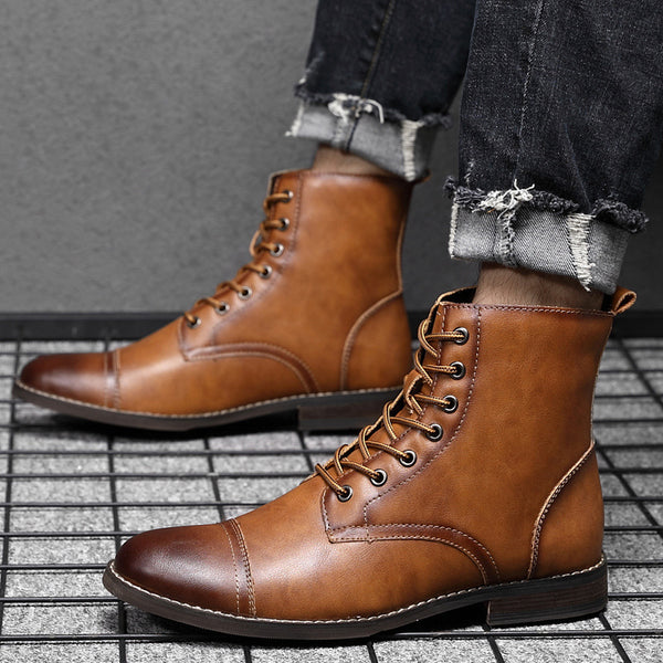 Botas Martin Punta Aguda Caña Alta