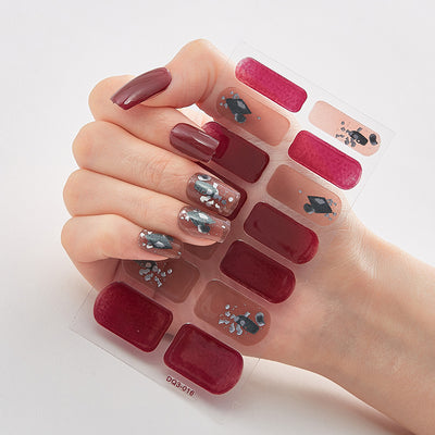 Uñas Adhesivas 3D con Efecto Láser y Bronceado - Diseño Premium - Image 5