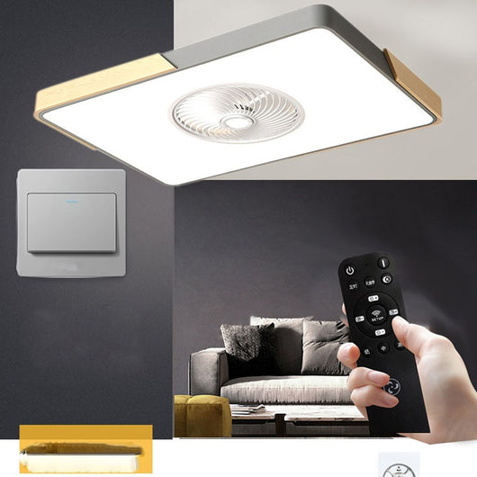 Lámpara Ventilador Nórdico para Dormitorio y Comedor - Combo 2 en 1 - Image 2