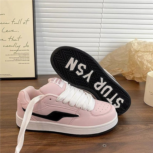 Zapatos Preppy Multicolor para Mujer - Estilo Clásico Cuatro Estaciones - Image 9