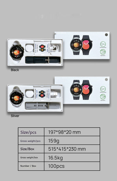 Reloj Inteligente Deportivo con Pantalla Redonda - Image 8