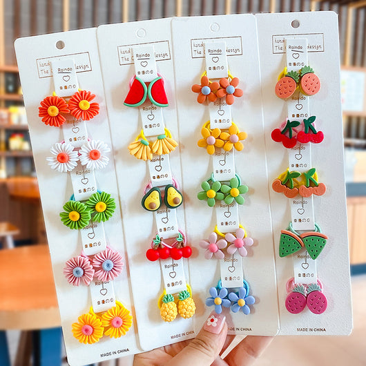 Set de 20 Elásticos Coloridos para el Cabello Infantil - Image 19