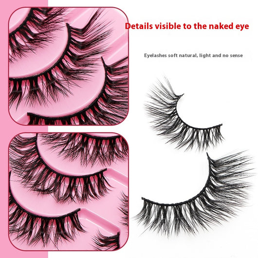 10 Pares de Pestañas Postizas Voluminosas con Rizo Natural - Image 24