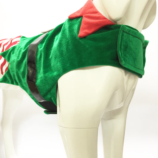 Disfraz Navideño Elfo Verde para Mascotas - Ropa Festiva para Perros - Image 12