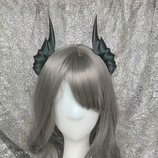 Accesorio para Cabello Halloween Negro Minimalista