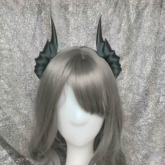 Accesorio para Cabello Halloween Negro Minimalista