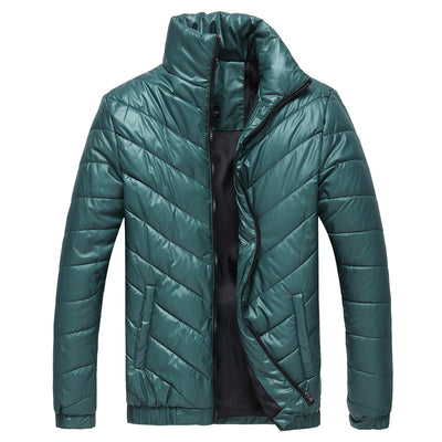 Chaqueta Acolchada de Invierno para Hombre Corte Slim Estilo Coreano - Image 10