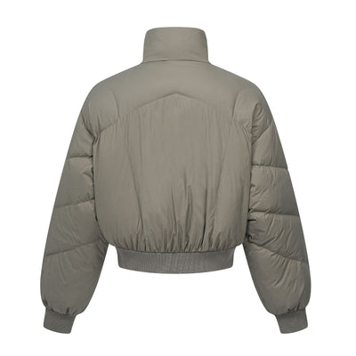 Chaqueta Térmica Casual de Cuello Alto - Algodón Cómodo para Hombre y Mujer - Image 4