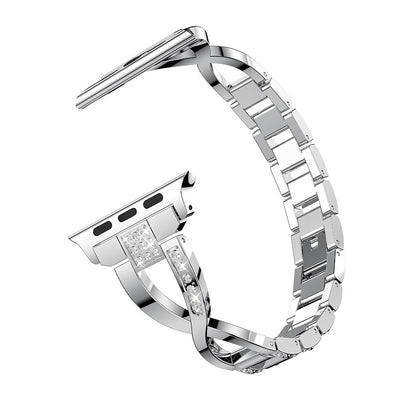 Correa de Reloj Eslabones Diamante en X - Image 9