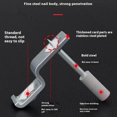 Pistola Fijadora para Tuberías de Agua en Techo con Silenciador
