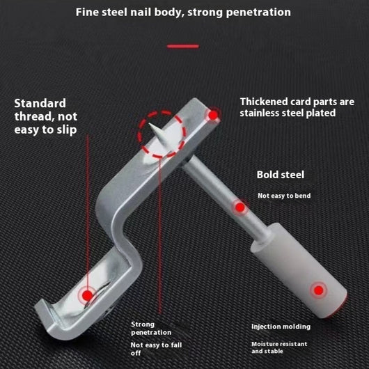 Pistola Fijadora para Tuberías de Agua en Techo con Silenciador