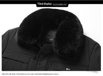 Chaqueta de Lana de Cordero para Hombre Maduro - Image 14