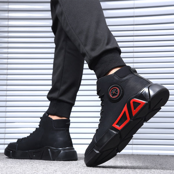 Botas Altas de Algodón con Forro de Felpa para Hombre