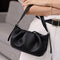 Bolso Bandolera de Cuero Nube con Pliegues - Un Hombro